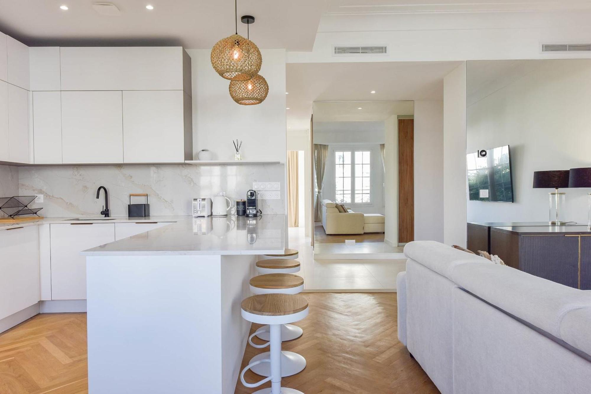 Appartement Rare Luxury 3-br Near The Croisette